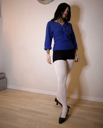 Angora Blend Knit Top (S)