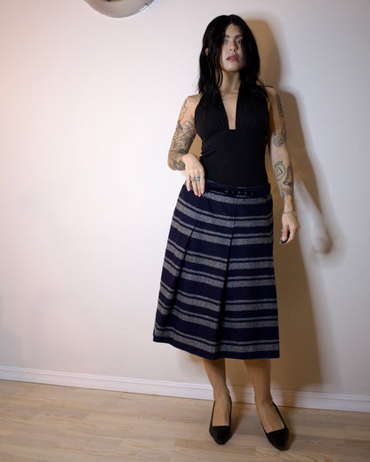 Wool Midi Skirt (M)