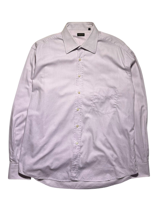 Spread Collar Cotton Shirt (XXL)