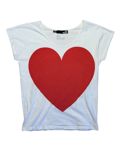 Heart Print Top (S)