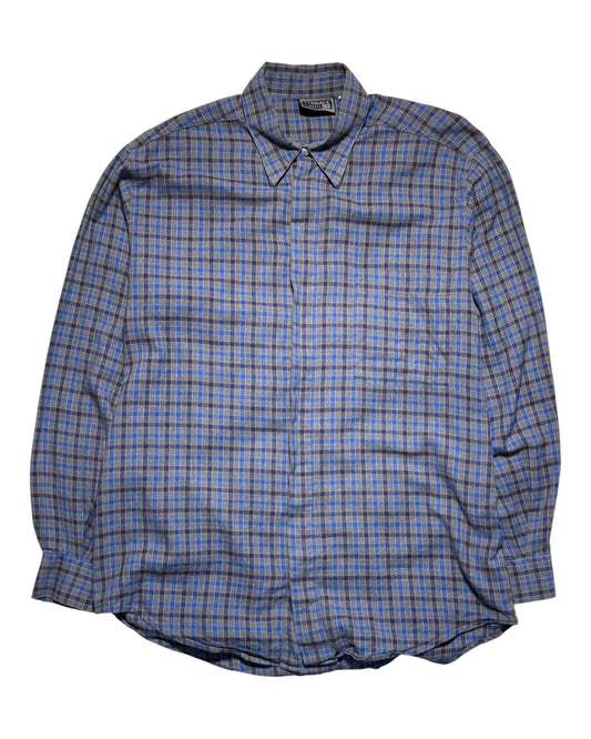 Check Cotton Shirt (M)
