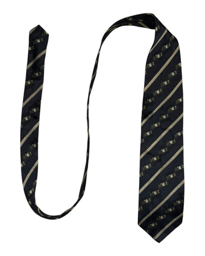 Striped Silk Necktie