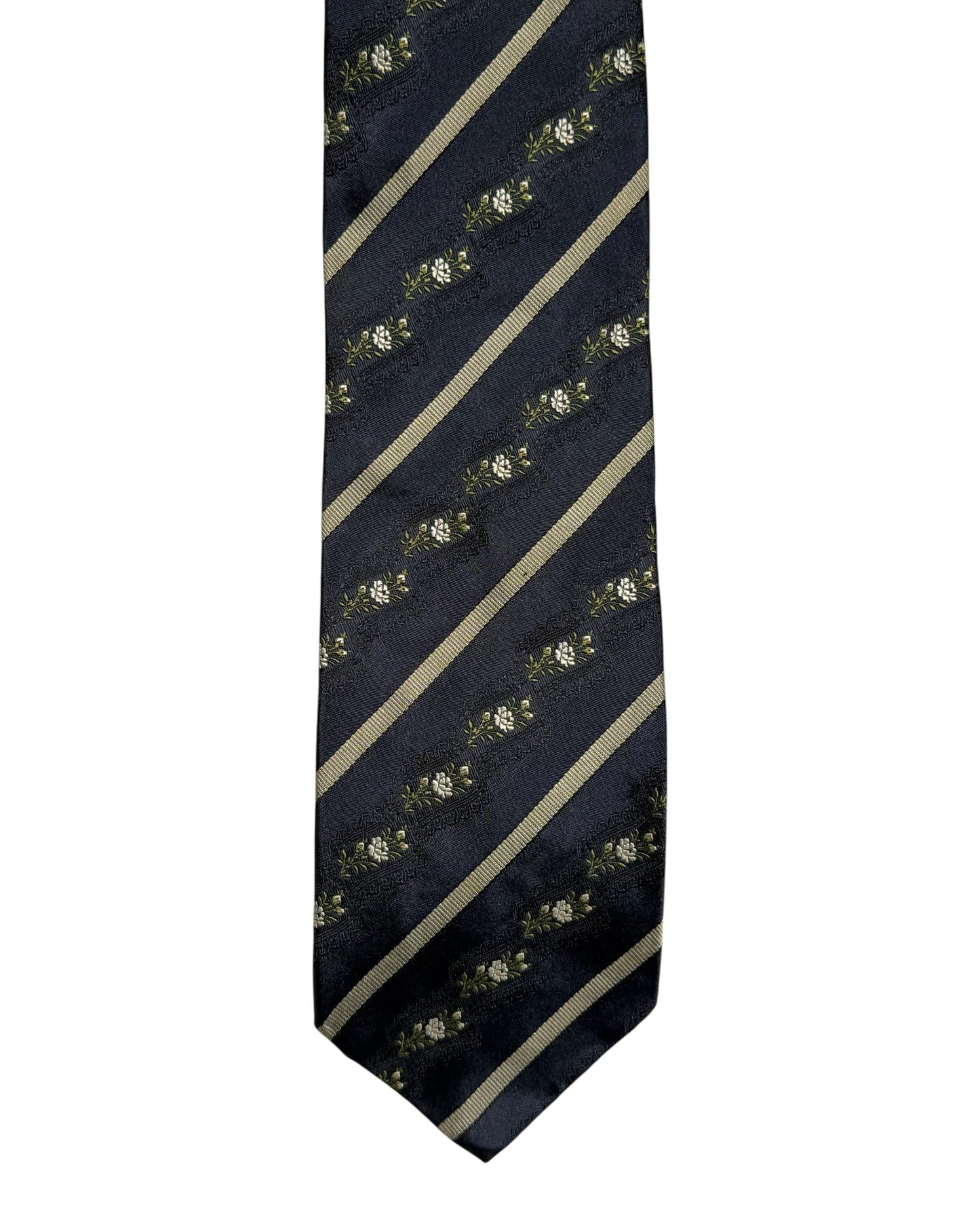 Striped Silk Necktie