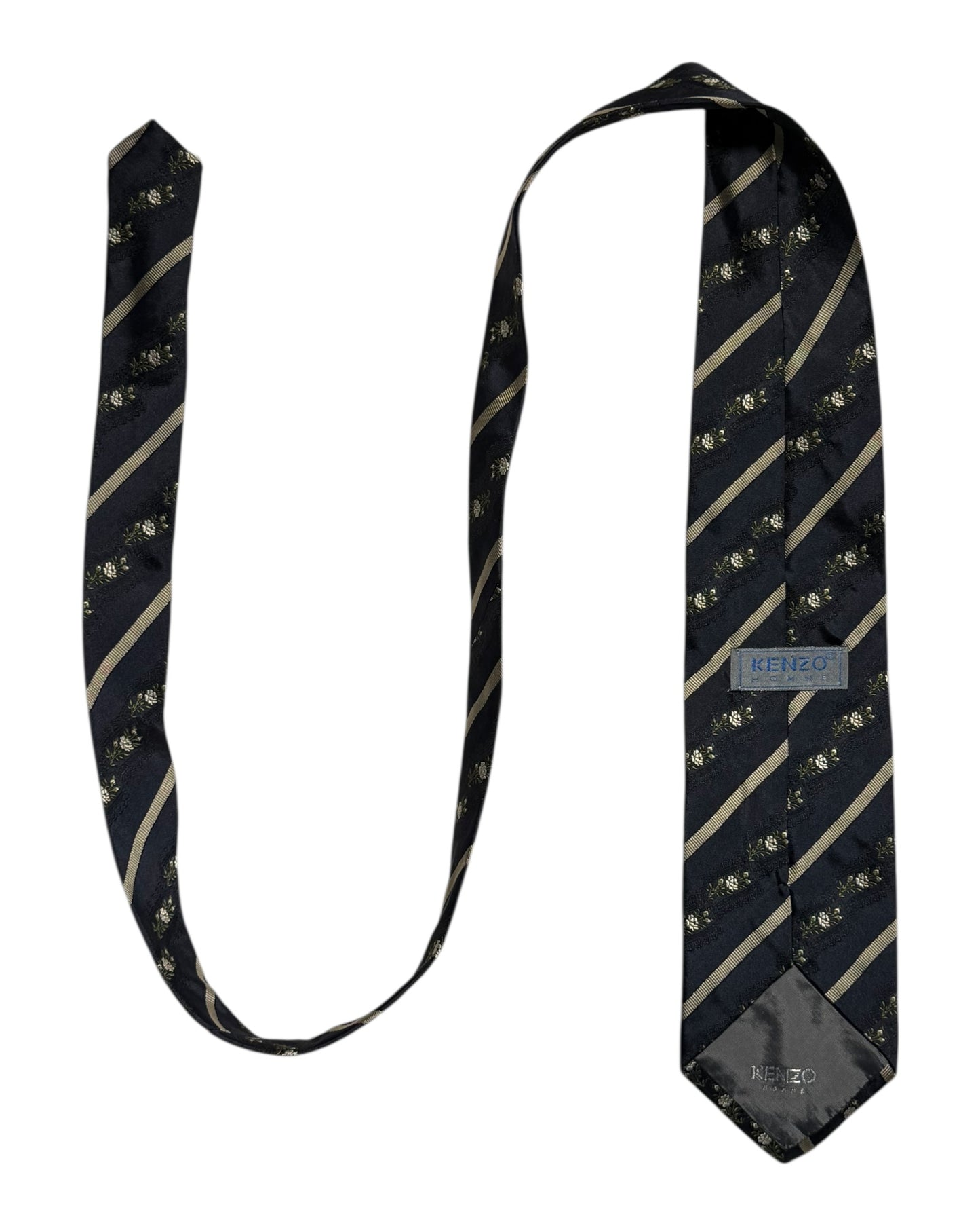 Striped Silk Necktie