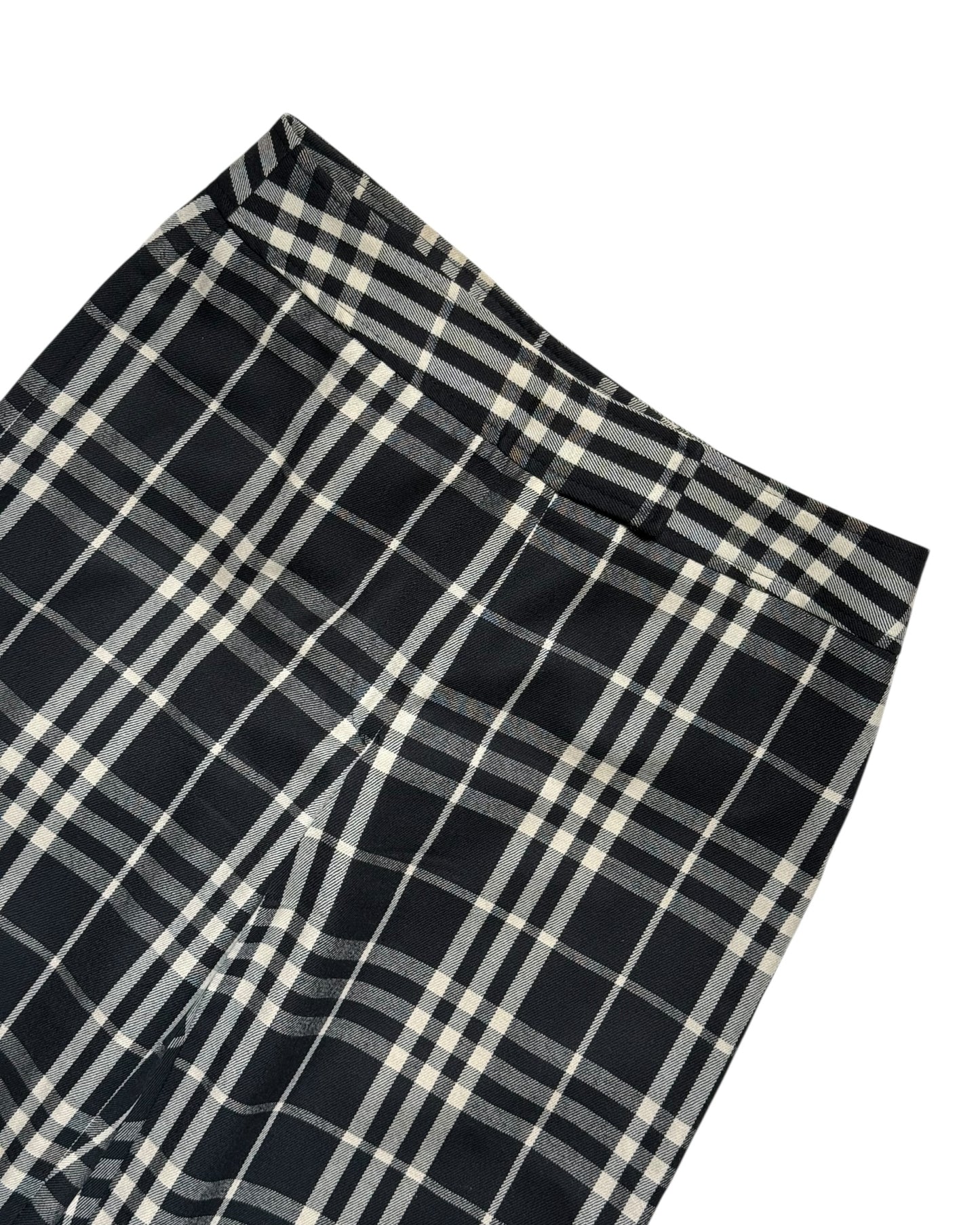 Checkered Wool Pants (XS)