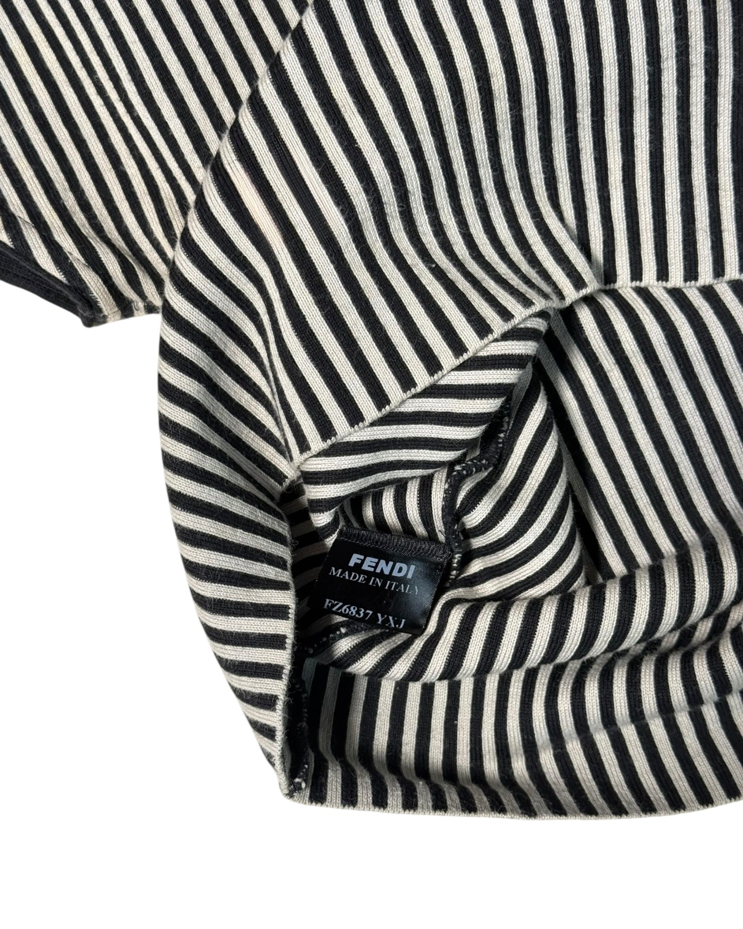 Striped Scoop Neck Top (XS/S)