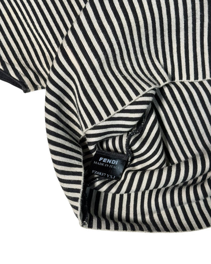 Striped Scoop Neck Top (XS/S)