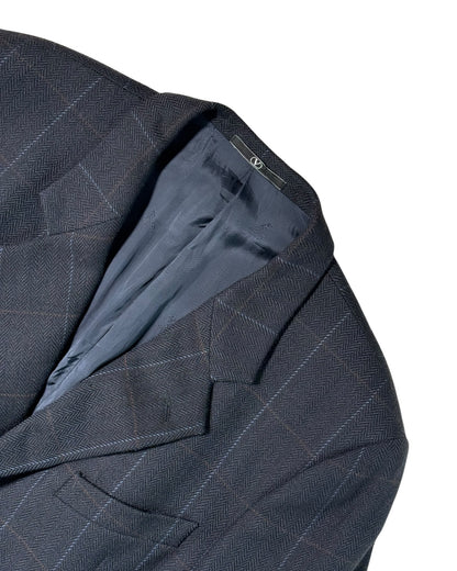 Herringbone Check Blazer (XL)