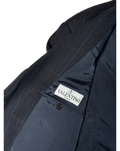 Herringbone Check Blazer (XL)