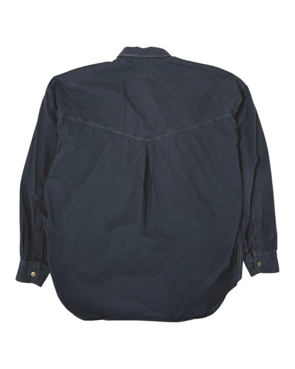 Dark Denim Button Shirt (M)