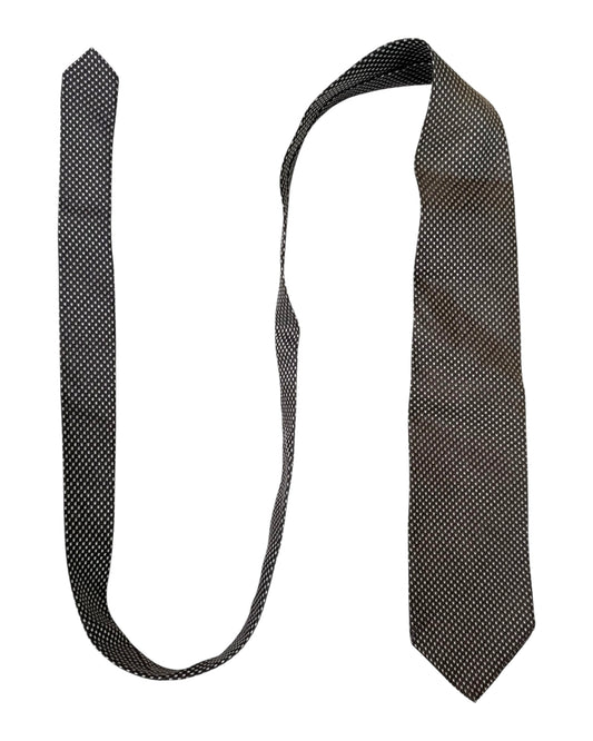 Patterned Silk Necktie