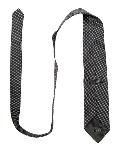 Patterned Silk Necktie