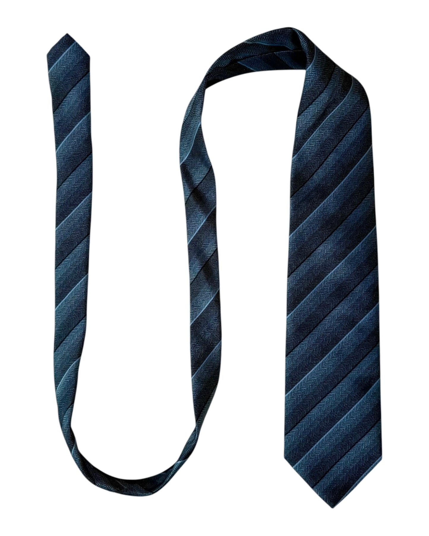 Striped Silk Necktie