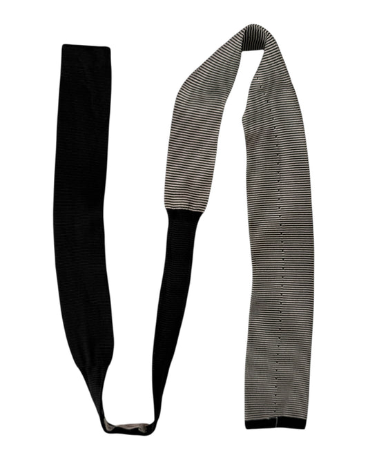 Striped Knitted Tie