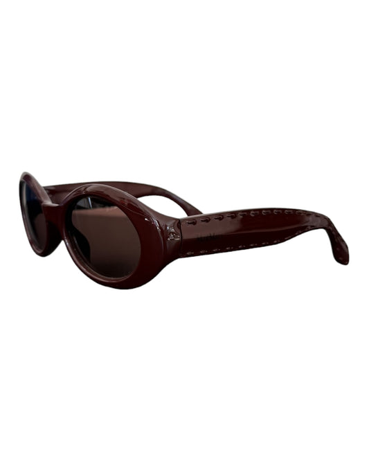 Oval Frame Sunglasses