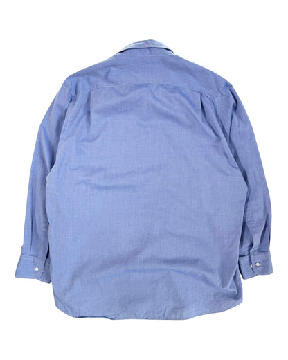 Blue Valentino shirt on a white background