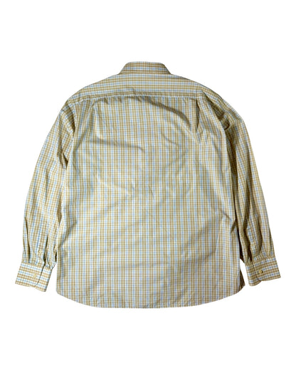 Check Cotton Shirt (XL)