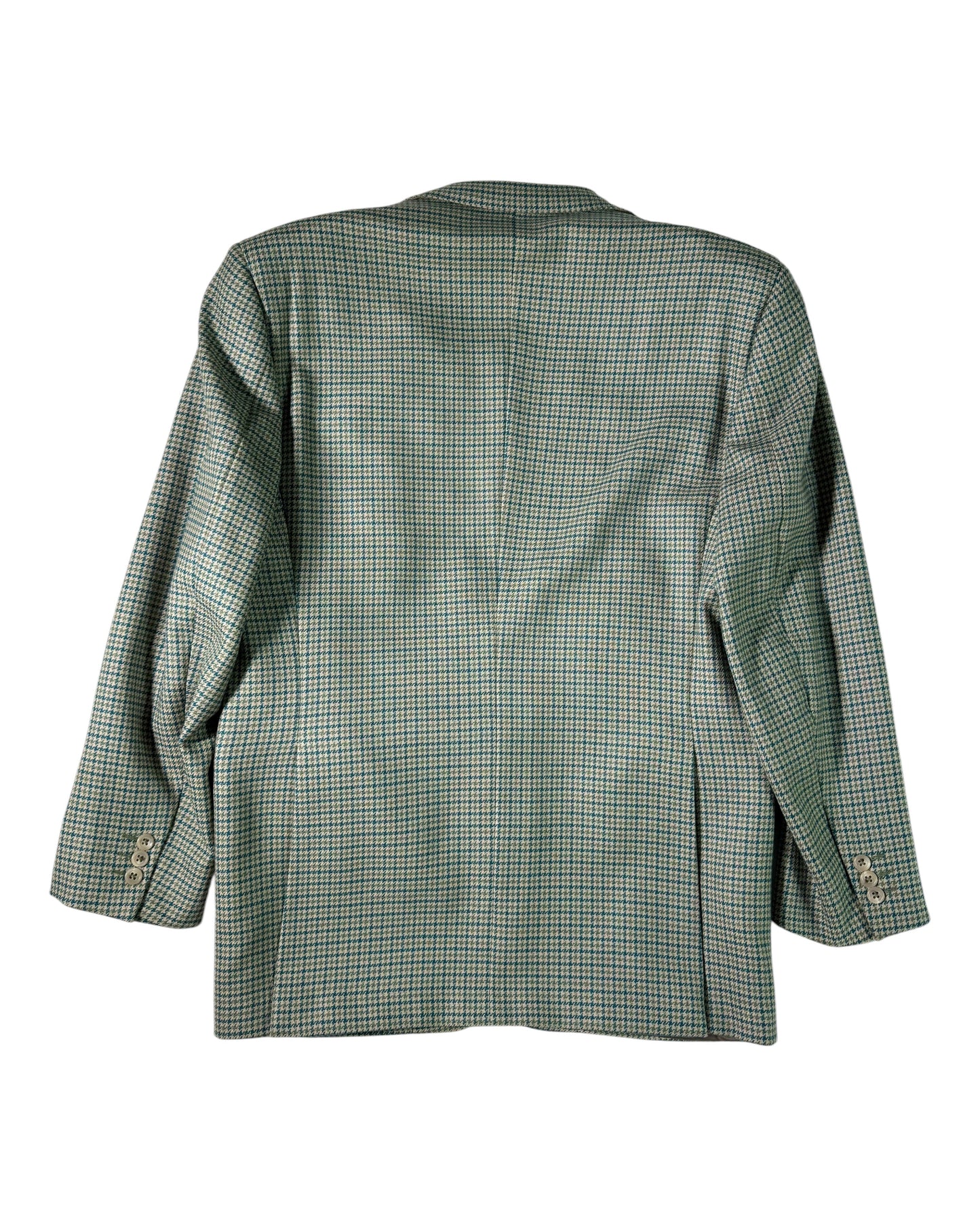 Houndstooth Wool Suit (50)