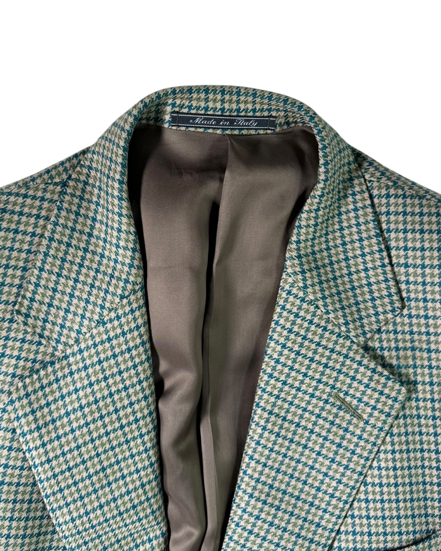 Houndstooth Wool Suit (50)