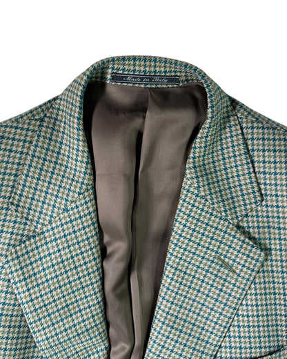 Houndstooth Wool Suit (50)