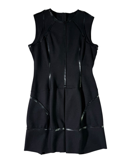 Wool Dress with Seam Tape Detail (M)