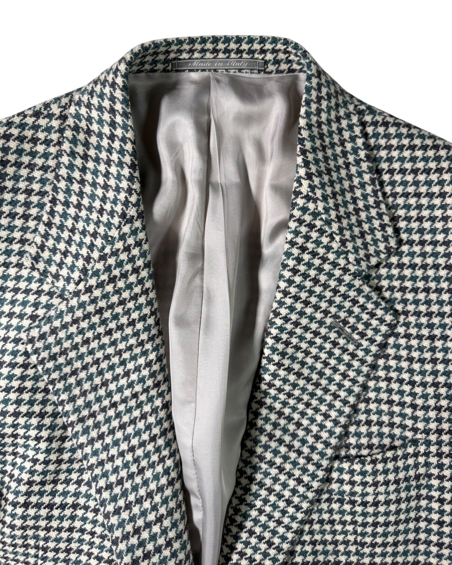 Houndstooth Wool Suit (50)