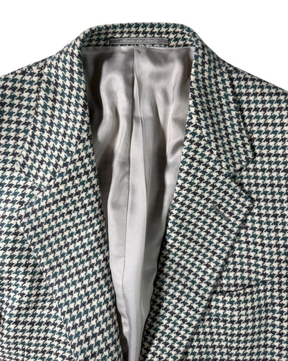 Houndstooth Wool Suit (50)