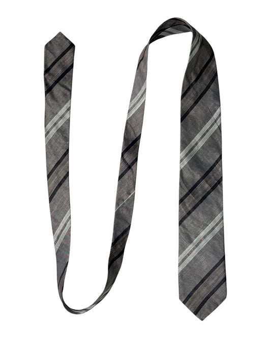 Striped Silk Tie
