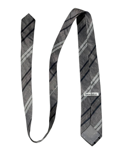Striped Silk Tie
