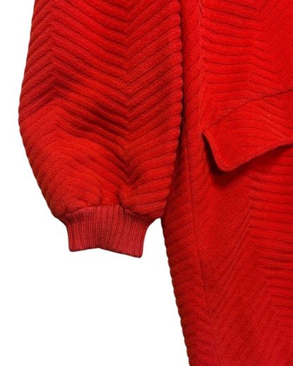 Red A-Line Coat (M)