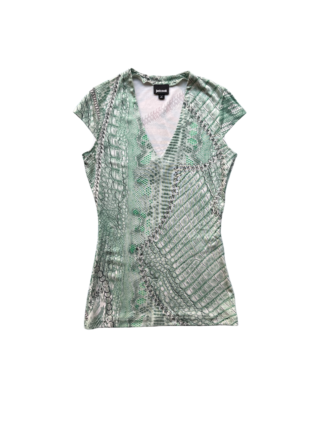 Just Cavalli, Printed Top (M)