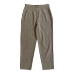 Max Mara, Khaki Wool Pants (28 x 26)