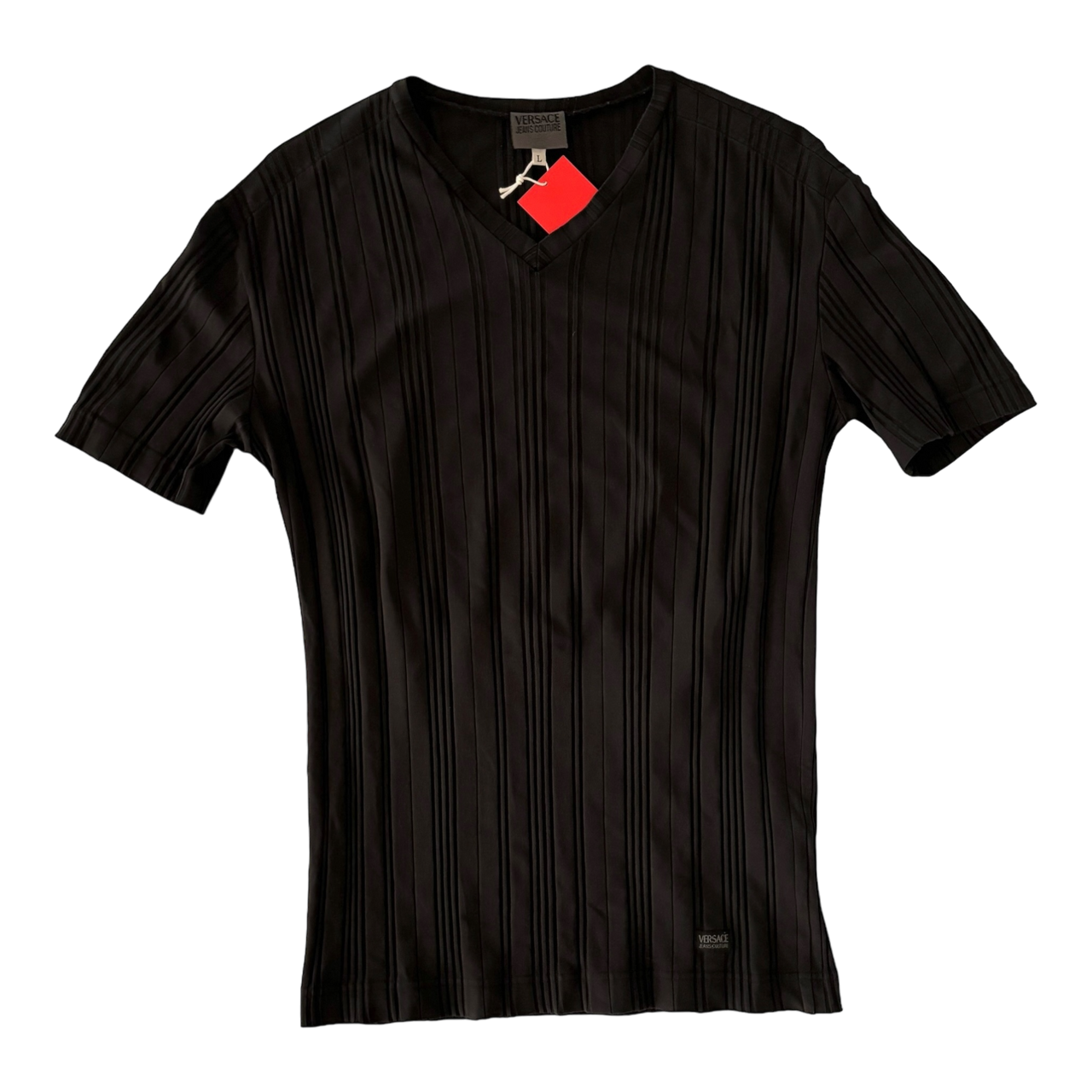 Versace, V Neck T-Shirt (L)