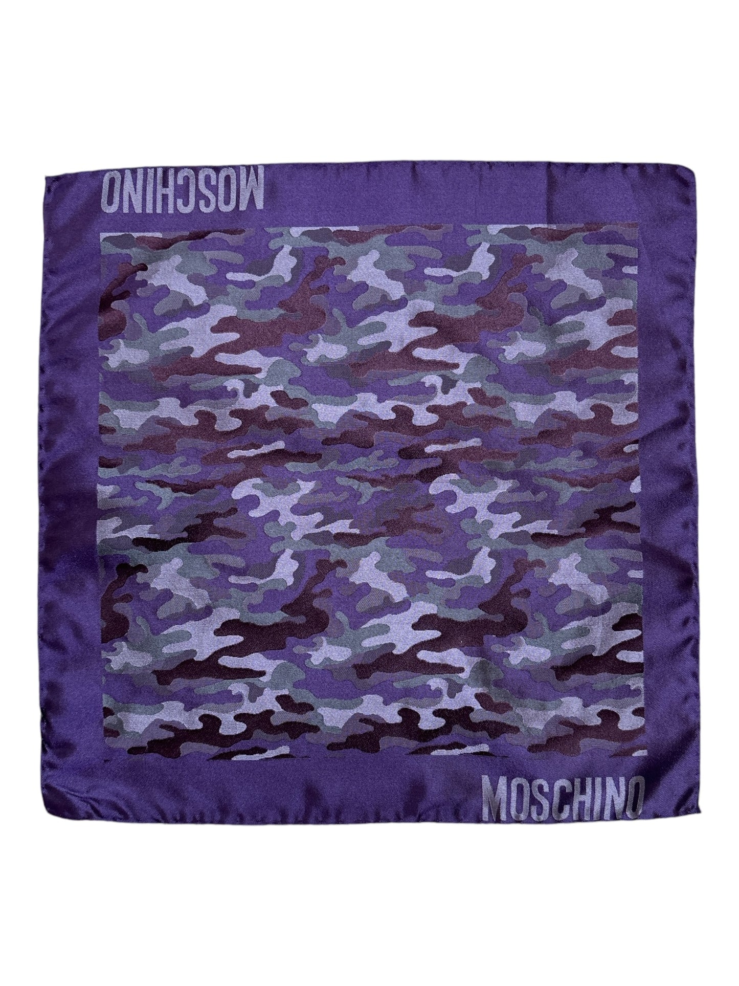 Purple Camo Handkerchief