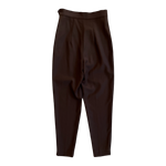 Moschino, Brown Suit Pants (26 x 26)