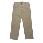 Versace Jeans Couture, Beige Straight Leg Jeans (38 x 36)