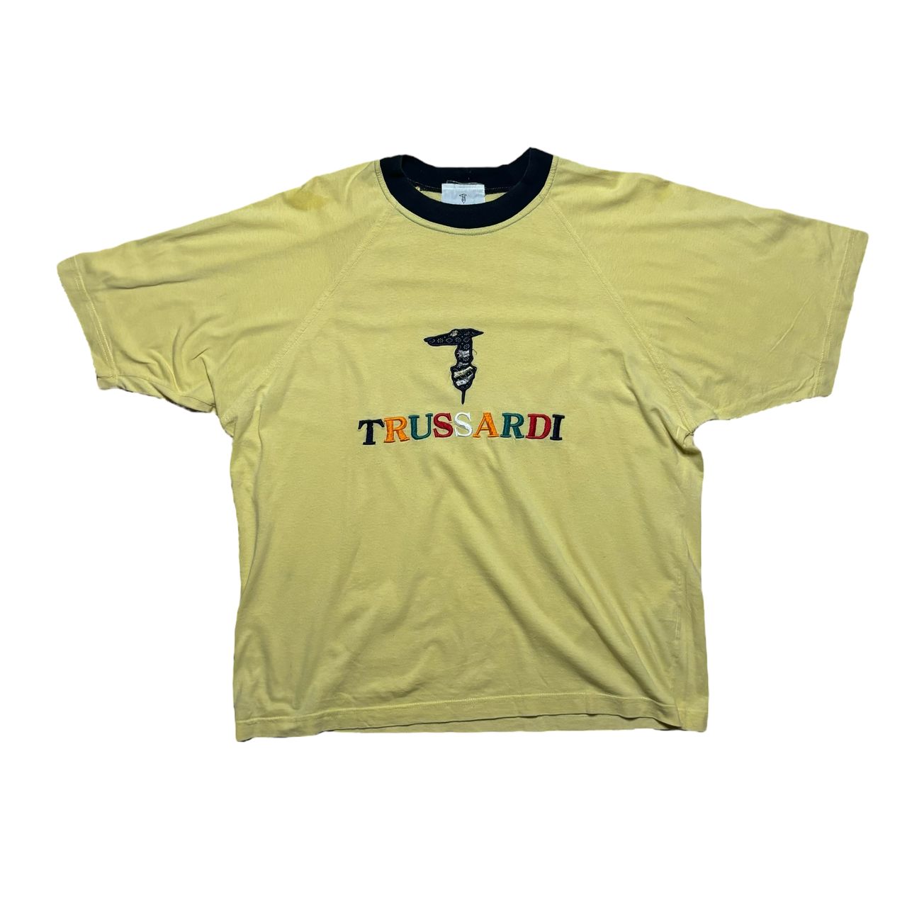 Trussardi, Yellow T-Shirt (M)