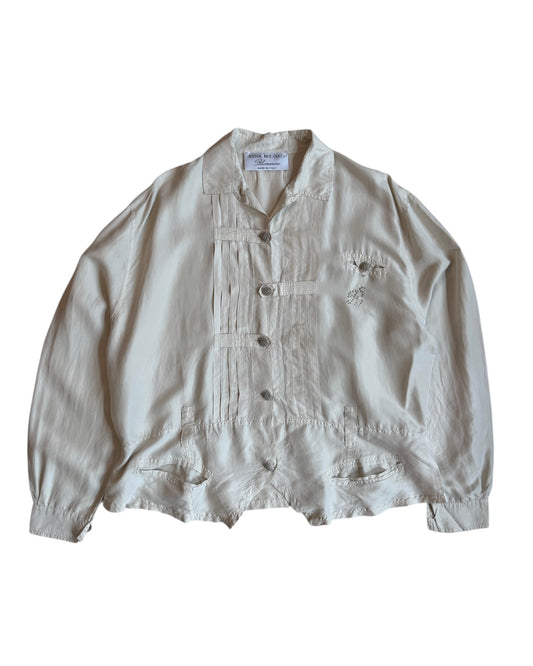 vintage blumarine silk shirt anna molinari