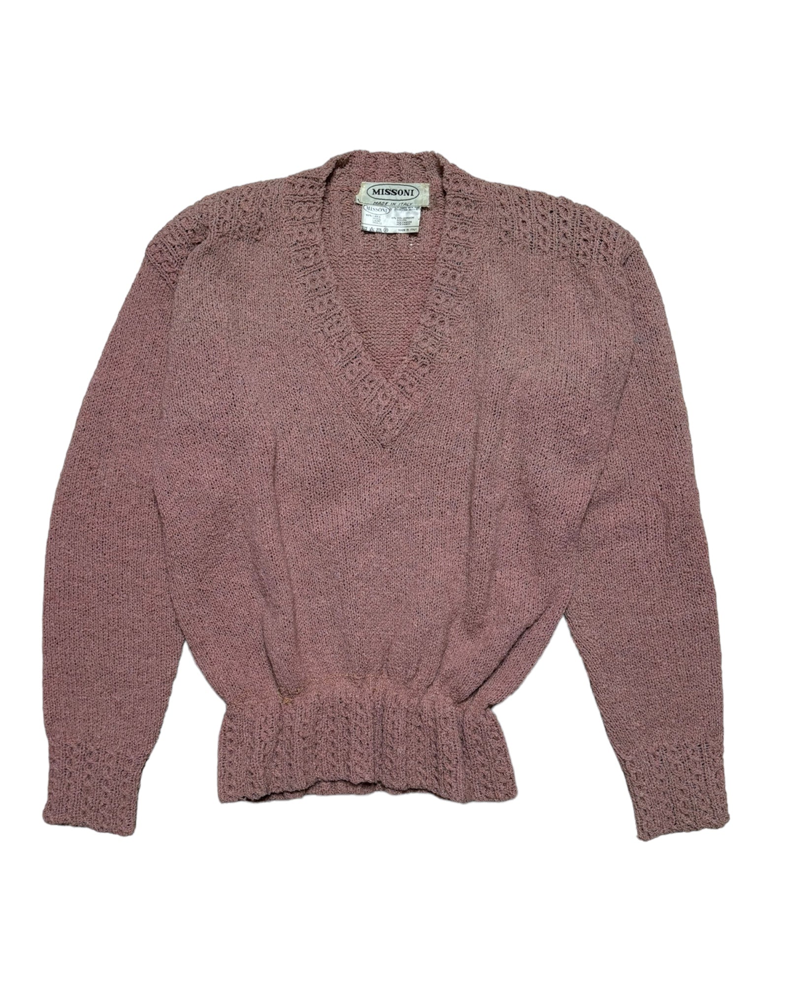 vintage 1980s missoni wool set