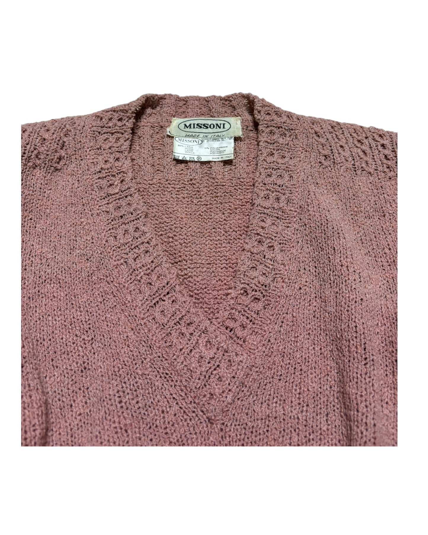 vintage 1980s missoni wool set