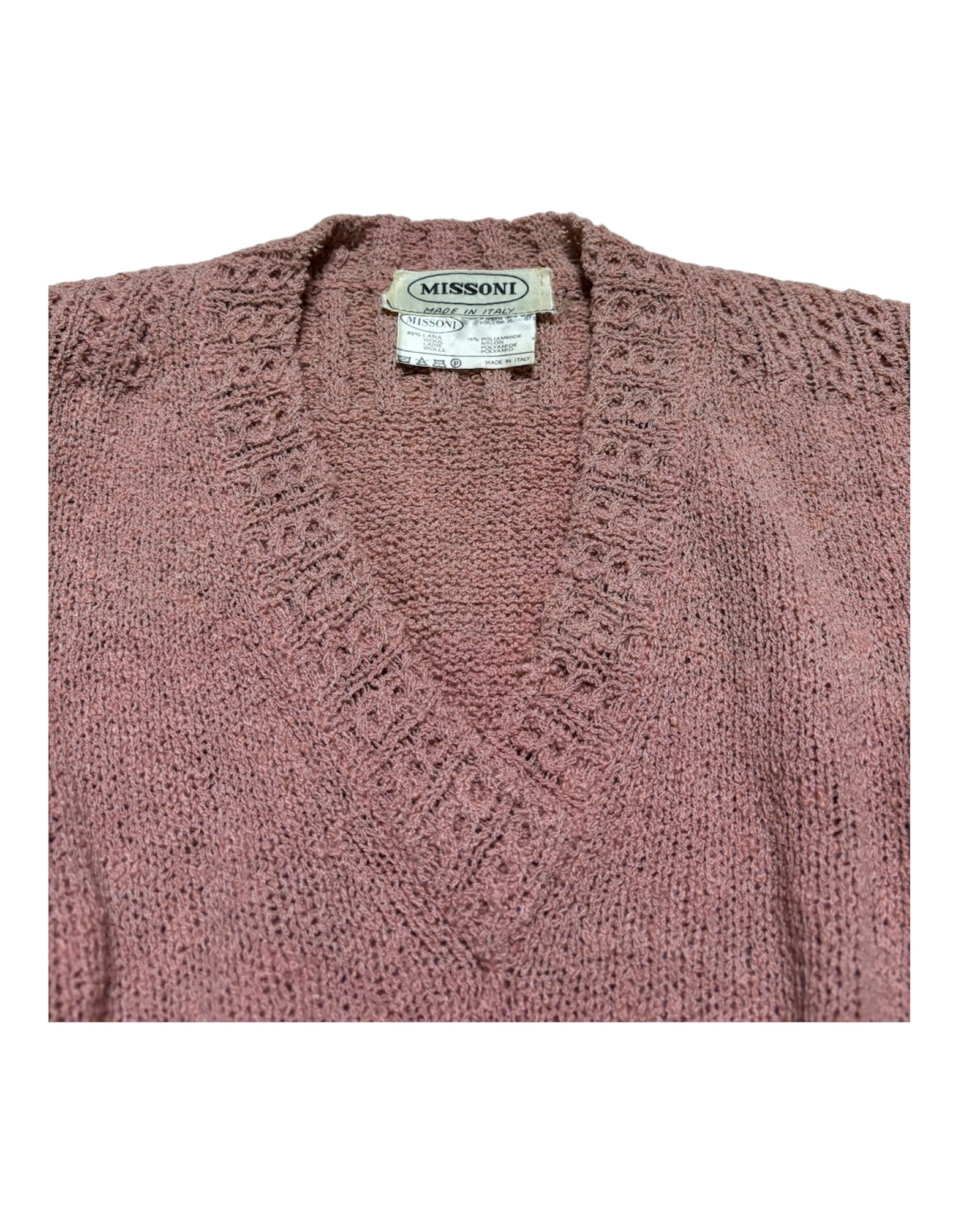 vintage 1980s missoni wool set