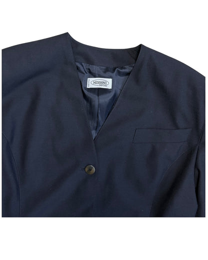 Collarless Blazer (M/L)