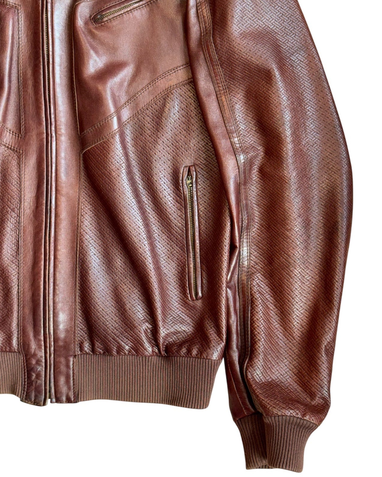 Just Cavalli SS2007 Archival Leather Bomber Jacket | Va Bene