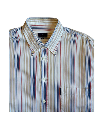 striped y2k trussardi sport shirt