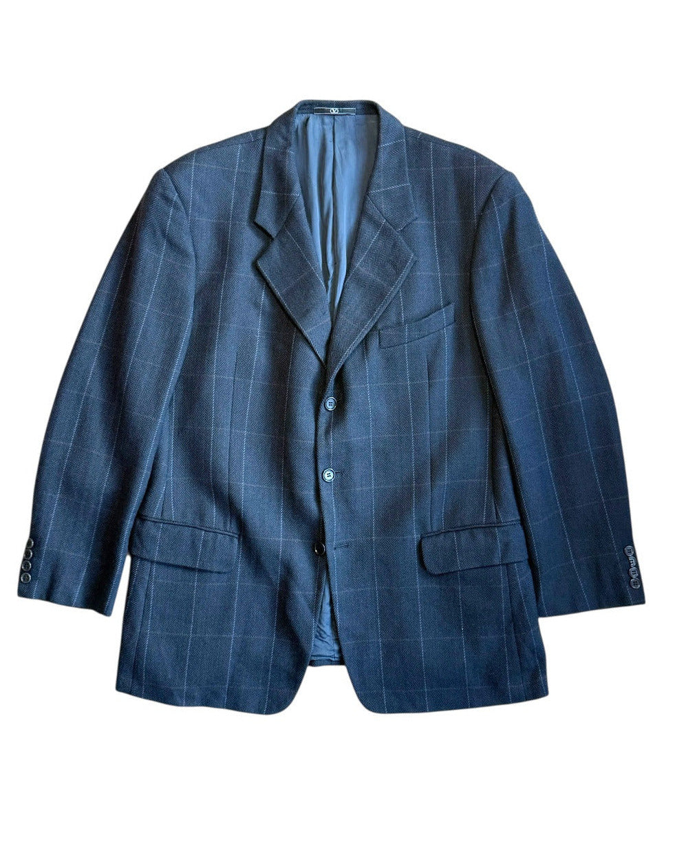 Herringbone Check Blazer (XL)