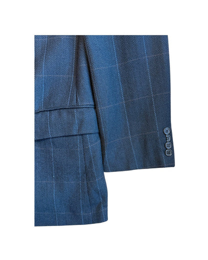 Herringbone Check Blazer (XL)