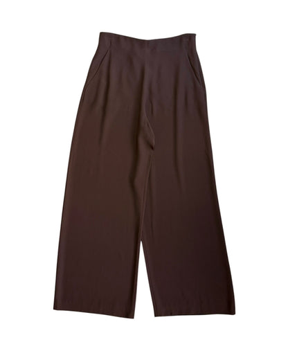 High-Waist Wide-Leg Trousers (M)