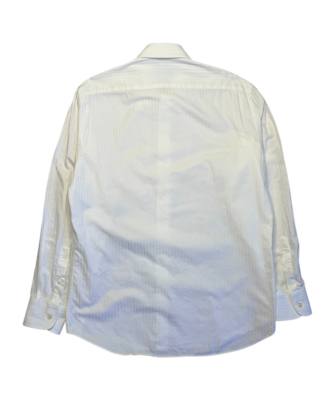 Spread Collar Cotton Shirt (M)