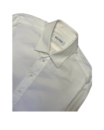 Spread Collar Cotton Shirt (M)