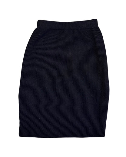 Ribbed Wool Skirt (S)